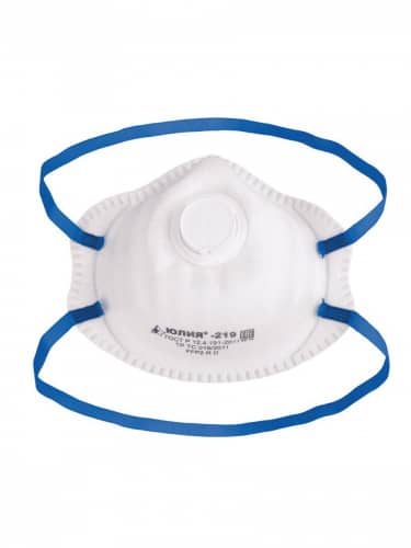 Купить Респиратор ЮЛИЯ 219 FFP2 R D многоразовый, аналог N95, 3 шт по низкой цене