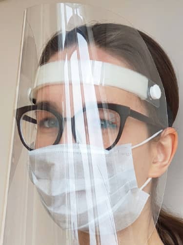 Купить Экран A plex защитный для лица по низкой цене