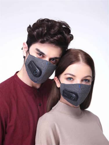Купить Маска-респиратор Purely Fresh Mask KN95 FFP2 с вентилятором и клапаном выдоха по низкой цене