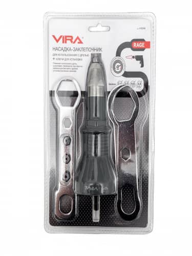 Купить Насадка VIRA RAGE-заклепочник для дрели по низкой цене