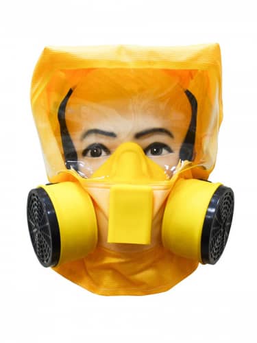 Купить Полумаска Шанс модель Е универсальная, фильтрующая, малогабаритная по низкой цене