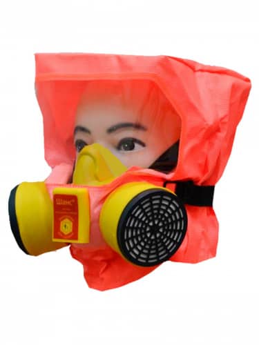 Купить Полумаска Шанс модель Е универсальная, фильтрующая, малогабаритная по низкой цене