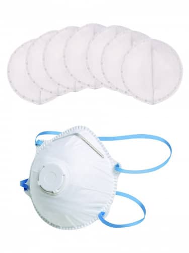 Купить Фильтры INNORTO сменные одноразовые для респиратора 100 шт по низкой цене