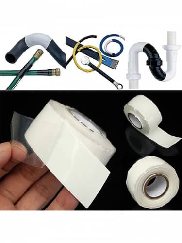 Купить Лента ЖМИ СЮДА клейкая сверхсильная водонепроницаемая белая по низкой цене