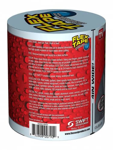 Купить Лента ЖМИ СЮДА клейкая сверхсильная водонепроницаемая белая по низкой цене