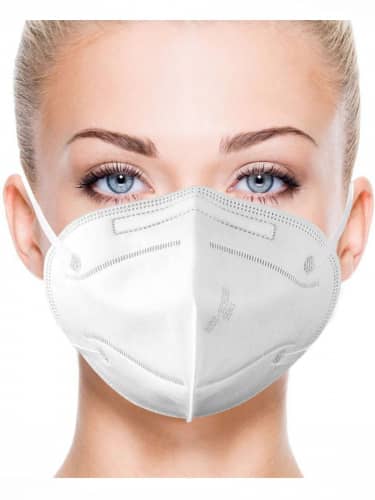 Купить Респиратор nuobi KN95 FFP2 без клапана, пятислойный, многоразовый, не медицинский по низкой цене