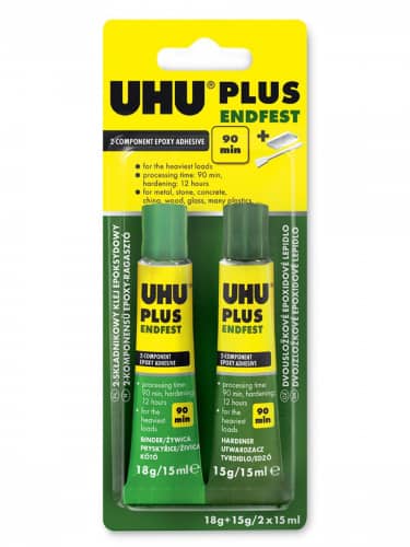 Купить Клей UHU PLUS ENDFEST универсальный, эпоксидный, 2х15 мл по низкой цене