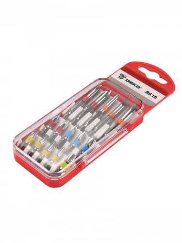 Купить Набор бит DEKO BS15 15 шт по низкой цене