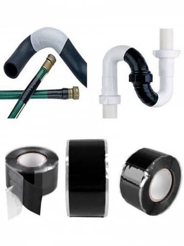 Купить Лента ЖМИ СЮДА клейкая, сверхсильная, водонепроницаемая, шириной 30 см, черная по низкой цене