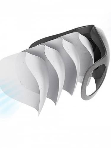 Купить Маска-респиратор Smartmi Breathlite Anti-Smog KN95, класс защиты FFP2 с клапаном выдоха, Размер М по низкой цене