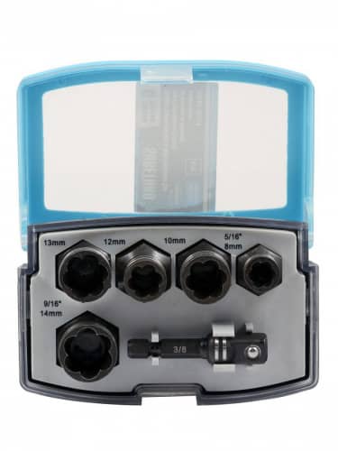 Купить Головка SURETORQ спиральная, торцевая, 3/8 дюйма с адаптером, для гайковерта, 5 шт по низкой цене