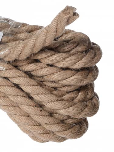 Купить Веревка СИБШНУР джутовая 14 мм, 10 м по низкой цене