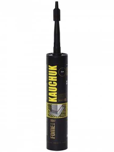 Купить Герметик FOME FLEX Kauchuk каучуковый черный, 300 мл по низкой цене