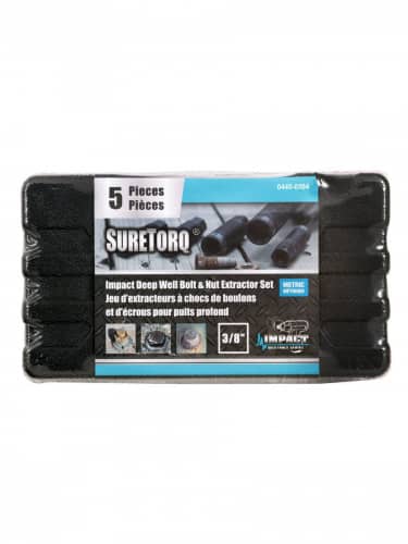 Купить Головка SURETORQ торцевая, 3/8 для поврежденных болтов и гаек 10-16 мм, 5 шт по низкой цене