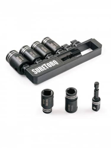 Купить Головка SURETORQ торцевая, с адаптером для ударного гайковерта 3/8, 7 шт по низкой цене