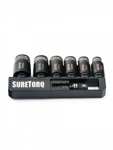 Купить Головка SURETORQ торцевая, с адаптером для ударного гайковерта 3/8, 7 шт по низкой цене