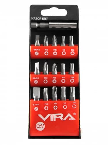 Купить Набор бит VIRA 16 шт по низкой цене