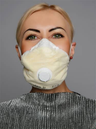 Купить Респиратор IVA Ива-В FFP2 NR D многоразовый с клапаном, аналог 3 М, 1 шт по низкой цене