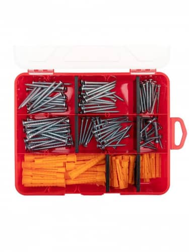 Купить Органайзер Rexant + набор крепежа для любого основания, прочный с 9 отделениями по низкой цене