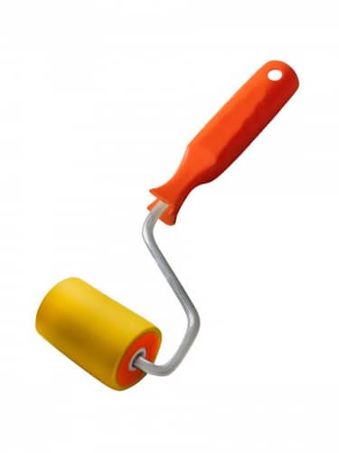 валик rexant малярный желтый в форме цилиндра для прикатки обоев с металлическим бюгелем ширина 50 мм Купить Валик Rexant малярный желтый в форме Цилиндра для прикатки обоев с металлическим бюгелем ширина 50 мм по низкой цене