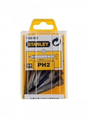 Купить Вставка Stanley 1-68-992 с шестигранным хвостовиком 1/4 PH2х10 шт по низкой цене