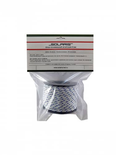 Купить Шнур SOLARIS полиамидный на катушке 4 ммх25 м по низкой цене