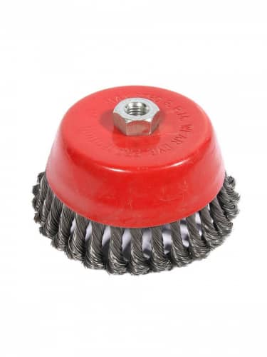 Купить Щетка ON по металлу для УШМ, М14, крученая, 150 мм по низкой цене