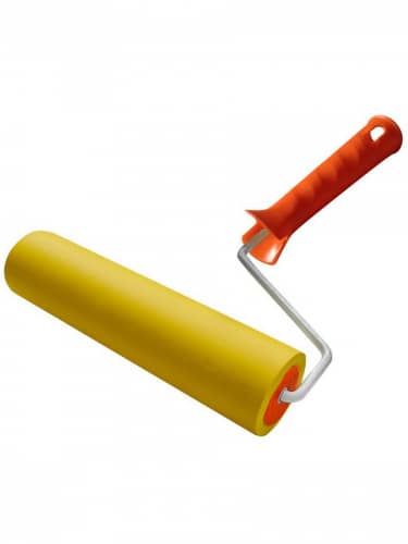 валик rexant малярный желтый в форме цилиндра для прикатки обоев с металлическим бюгелем ширина 150 мм Купить Валик Rexant малярный желтый в форме Цилиндра для прикатки обоев с металлическим бюгелем ширина 150 мм по низкой цене