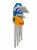 Купить Набор ключей KRAFT TORX Г-образных 9 шт по низкой цене