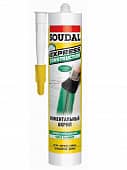 Купить Герметик Soudal моментальный, акриловый, белый, 280 мл по низкой цене