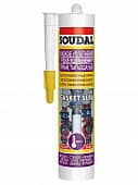 Купить Герметик Soudal Gasket Seal высокотемпературный силикон, красный, 280 мл по низкой цене