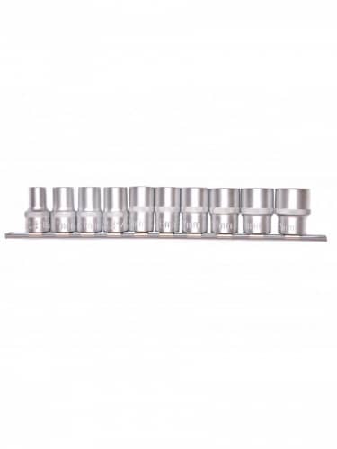 Купить Набор головок STELS 13638 торцевых, 1/2, двенадцатигранные, CrV, 10-24 мм, 10 шт по низкой цене