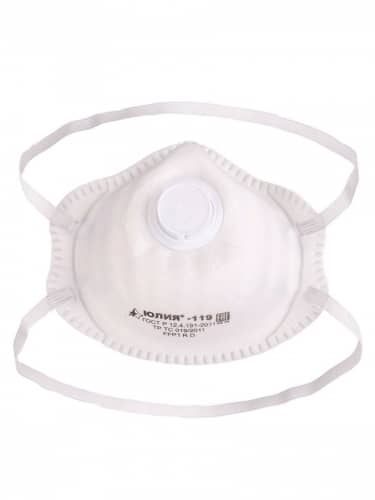 Купить Респиратор ЮЛИЯ 119 многоразовый + Перчатки одноразовые 100 шт по низкой цене