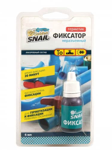 Купить Герметик Golden Snail неразъемный, 6 мл по низкой цене