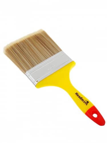 Купить Кисть HEADMAN малярная плоская kанекарон искусственная щетина 4 100 мм по низкой цене