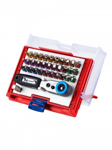 Купить Вставки-биты Мастак TORX 1/4, HEX, PZ, PH, SLOT, 33 шт 058-10033C по низкой цене