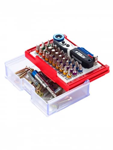 Купить Вставки-биты Мастак TORX 1/4, HEX, PZ, PH, SLOT, 33 шт 058-10033C по низкой цене