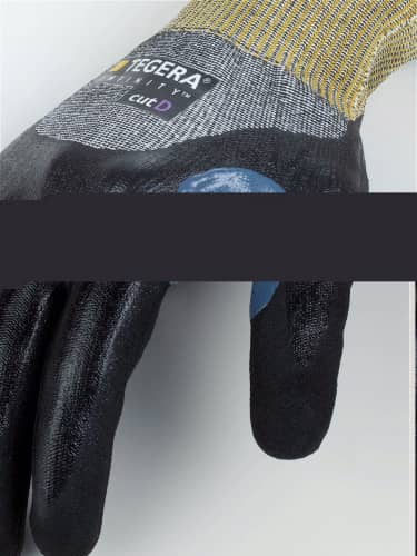 Купить Перчатки TEGERA 8806 рабочие, нитриловые, для защиты от порезов и износа, 3/4 облив по низкой цене