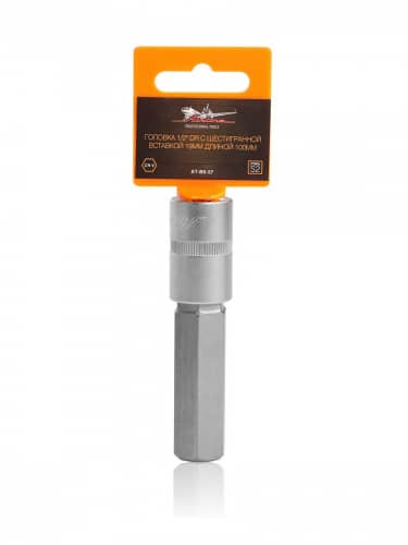 Купить Головка Airline AT-BS-57 1/2 DR с шестигранной вставкой 19 мм, длиной 100 мм по низкой цене