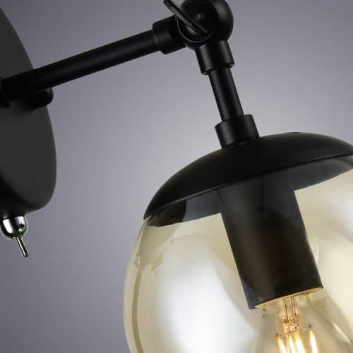 Купить Бра Arte lamp A1664AP-1BK по низкой цене