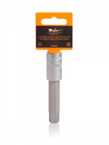 Купить Головка Airline AT-BS-54 1/2 DR с шестигранной вставкой 13 мм, длиной 100 мм по низкой цене