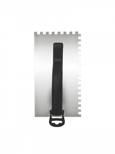 Купить Гладилка Rexant зубчатая, из нержавеющей стали, с эргономичной рукояткой 130х270 мм, зуб 4х4 мм по низкой цене