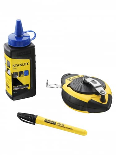 шнур stanley fatmax разметочный + порошок 0-47-681 меловой и маркер                                       Купить Шнур Stanley FatMax разметочный + порошок 0-47-681 меловой и маркер                                       по низкой цене