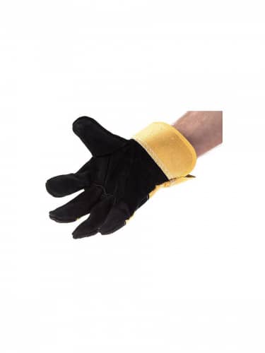 Купить Перчатки HAMMER Flex 230-021 кожаные спилковые, повышенной прочности по низкой цене