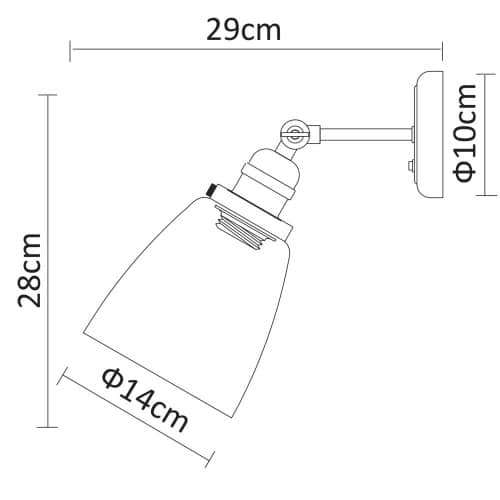 Купить Бра Arte lamp A9387AP-1CC по низкой цене