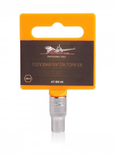 Купить Головка Airline 1/4 DR TORX E8 AT-BS-04 по низкой цене