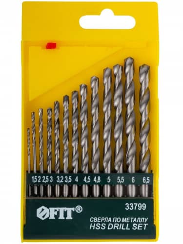 Купить Сверло FIT по металлу в наборе по низкой цене