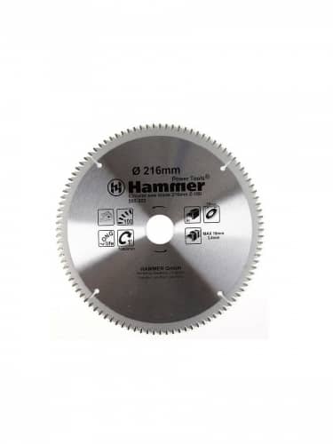 Купить Диск HAMMER Flex пильный по алюминию 205-302 CSB AL 216 ммх100x30 мм по низкой цене