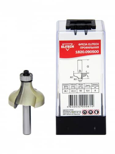 Купить Фреза ELITECH профильная 1820.090500 по низкой цене