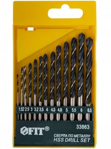 Купить Сверло FIT по металлу в наборе по низкой цене
